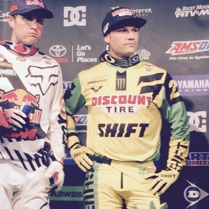 Chad Reed - 3rd Place (Photo cred: Supercross LIVE Official Instagram)