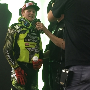 450-class 3rd Place - Trey Canard (Photo cred: Supercross LIVE Instagram)